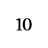 symbol 10 haft